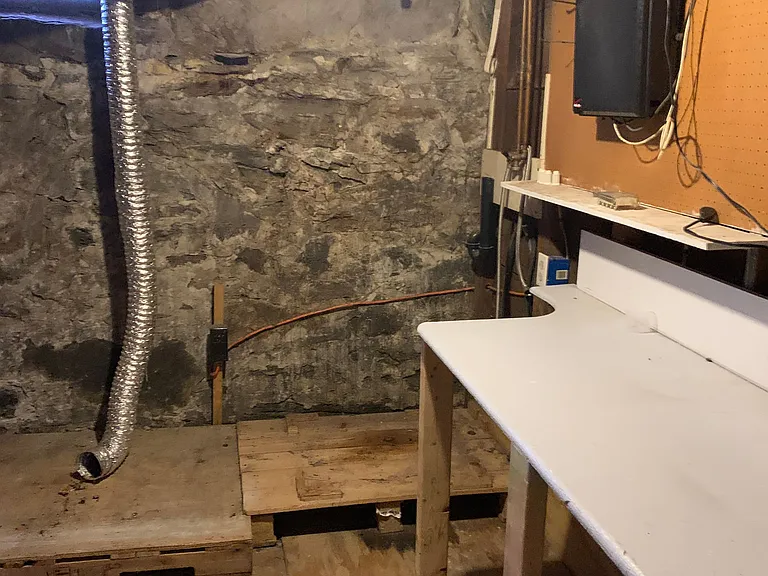 W/D Hookups in Private Basement