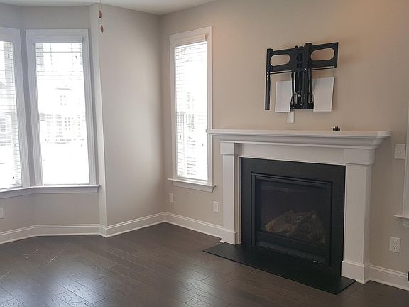 Gas fireplace, bay window, and pre-wired for home