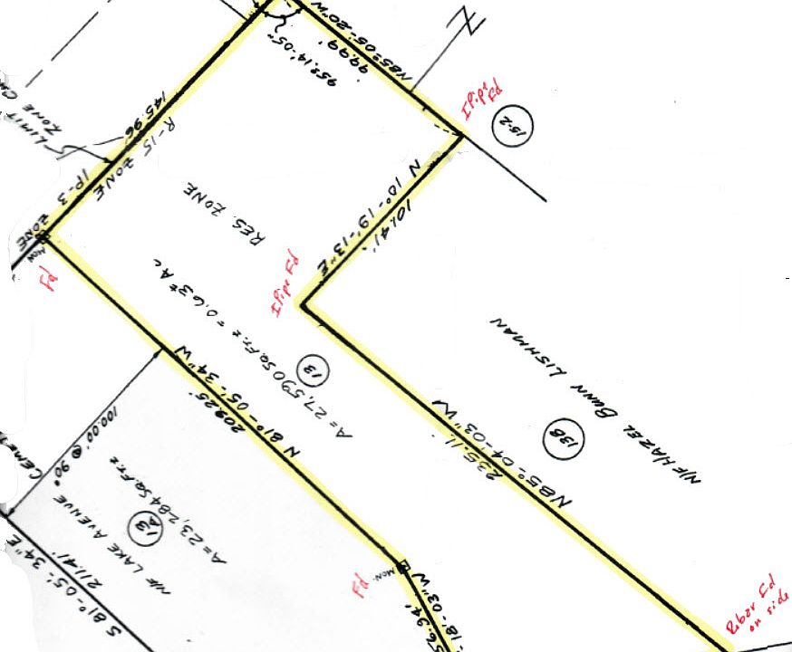 Town map (Surveyed).