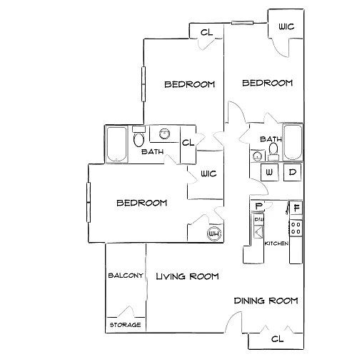 Floor plan Design 3A
