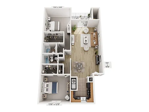 Floor plan B1