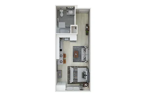 Floor plan Studio A