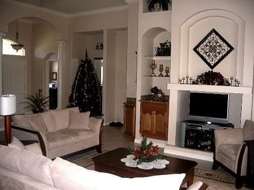 living room.