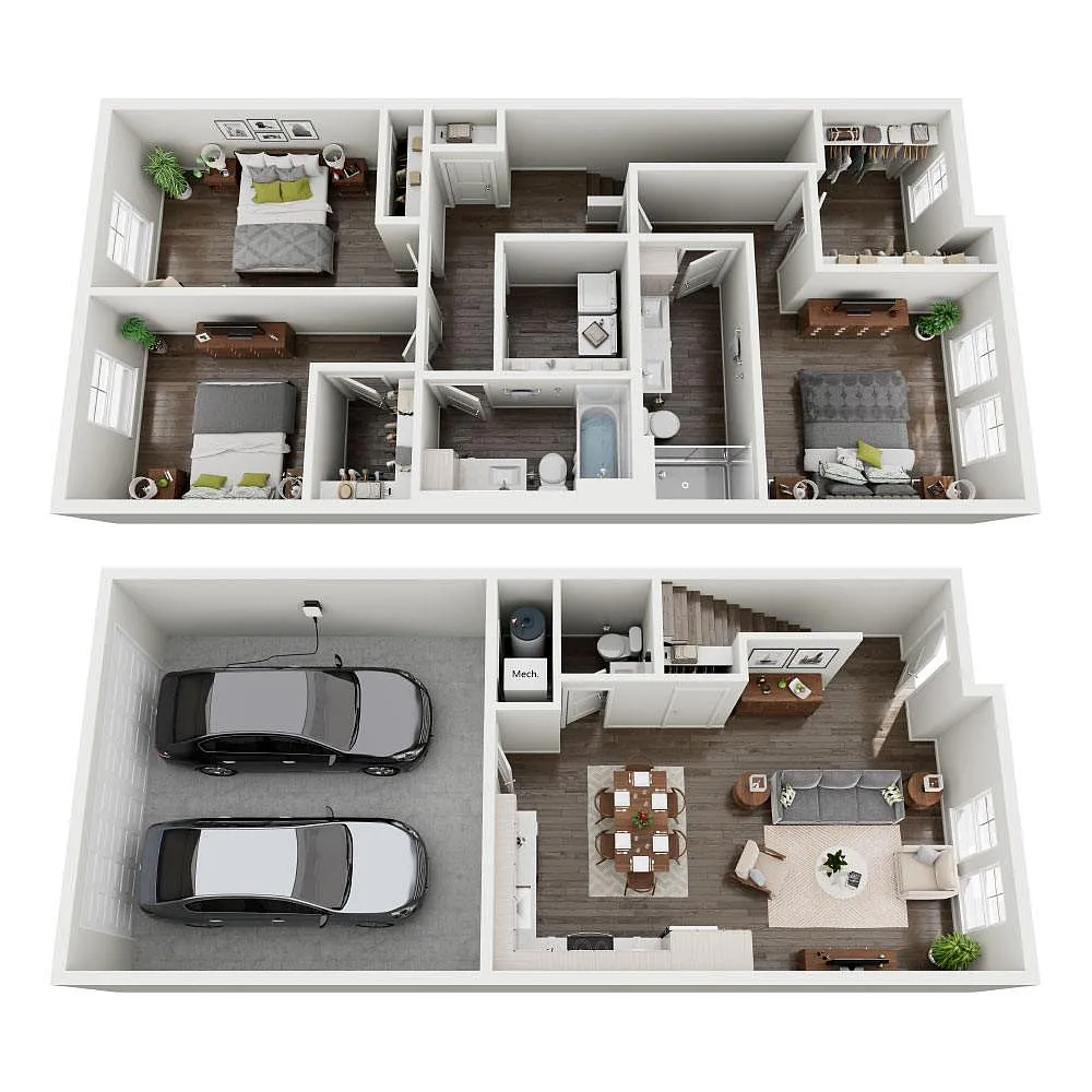 Floor plan DTH La Belle