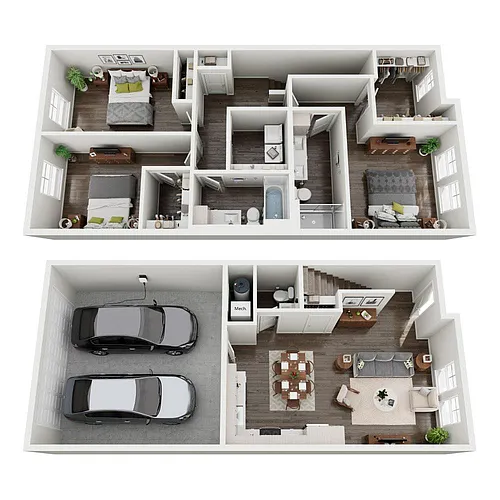 Floor plan DTH La Belle