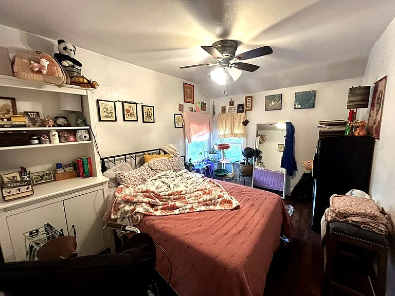 Spacious bedroom with great natural light and flexible layout