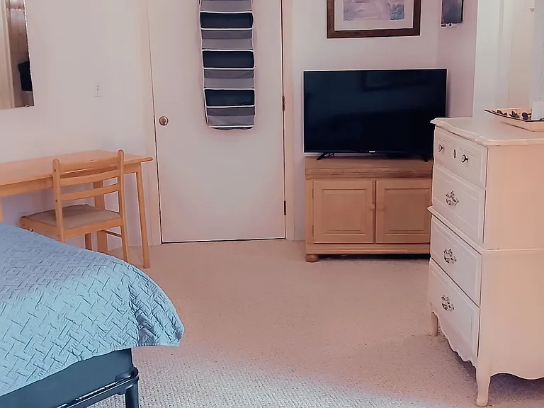 Desk, TV, Internet