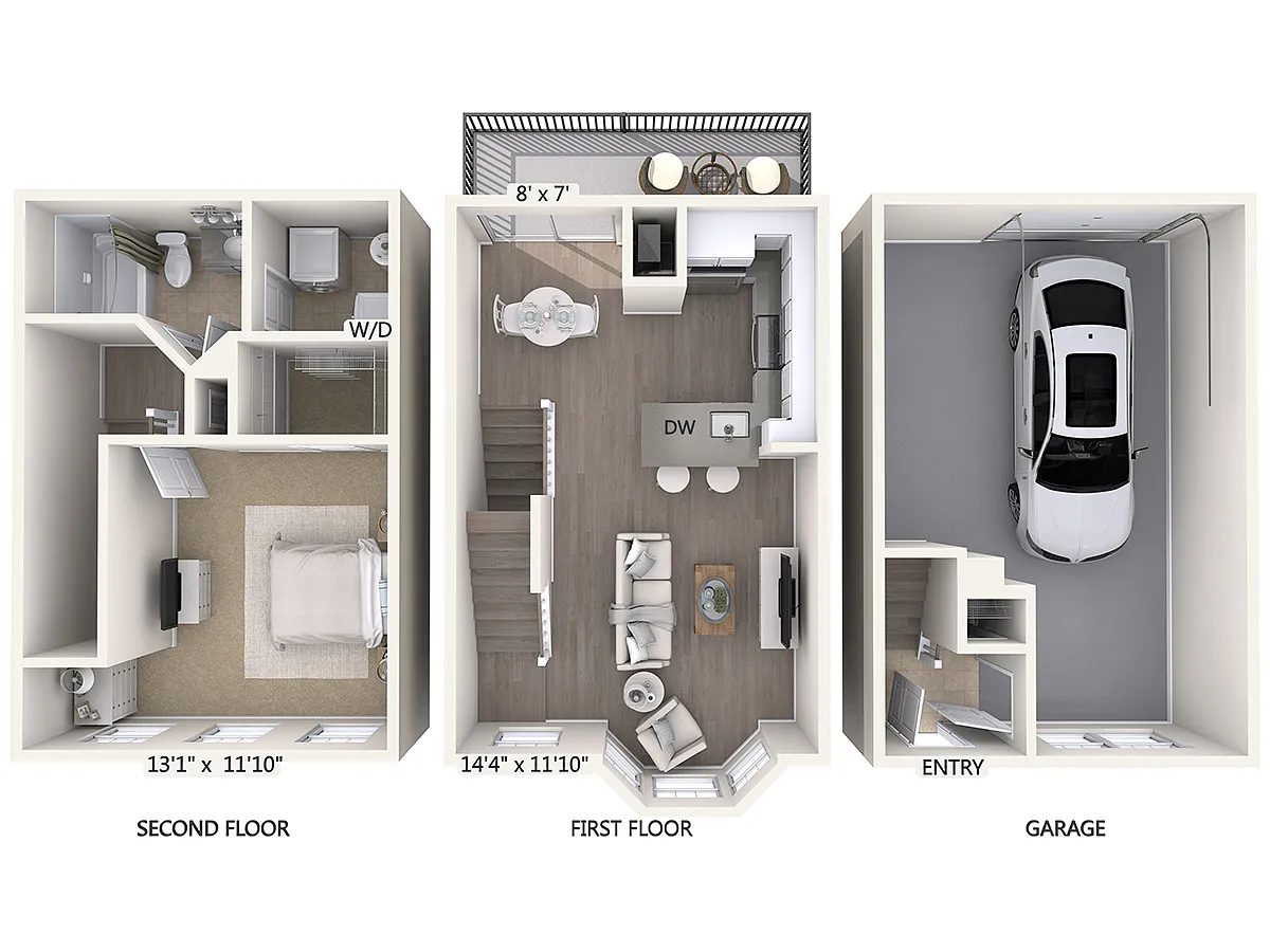Floor plan A1TB