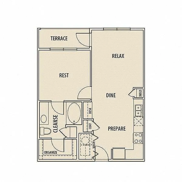 Floor plan A1