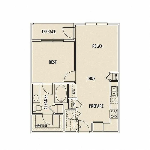 Floor plan A1