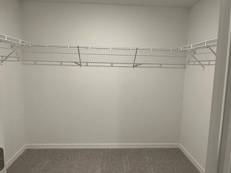 Master bed room, walk-in closet