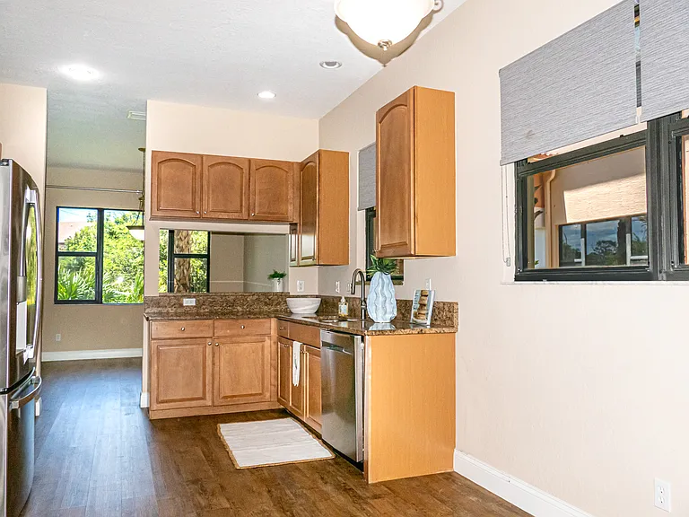 View of Kitchen from Eat-in-Kitchen area