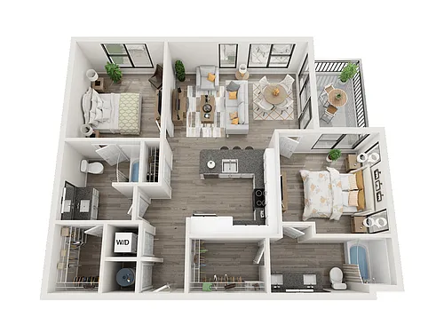 Floor plan P2 B3