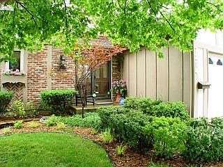 Landscaped Entry