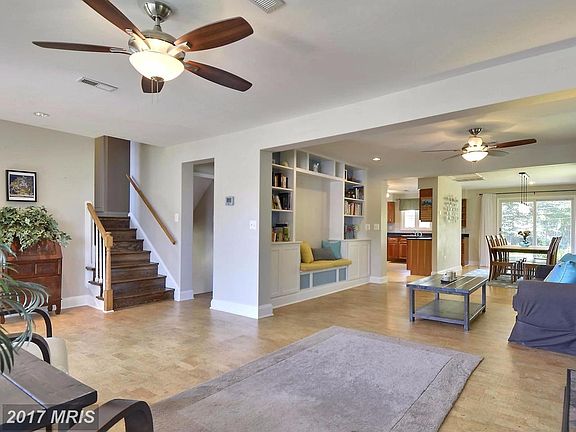 Cork flooring~Open floor plan