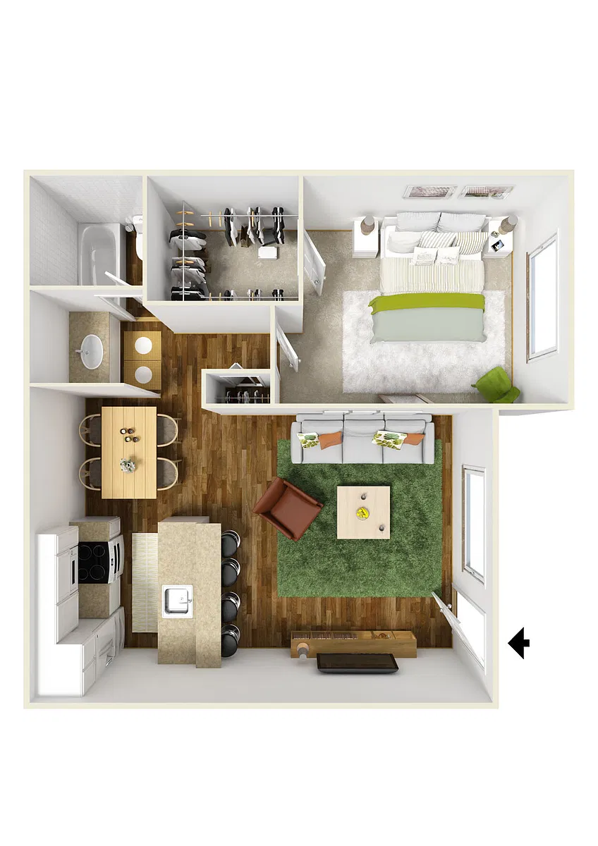 Floor plan Astoria