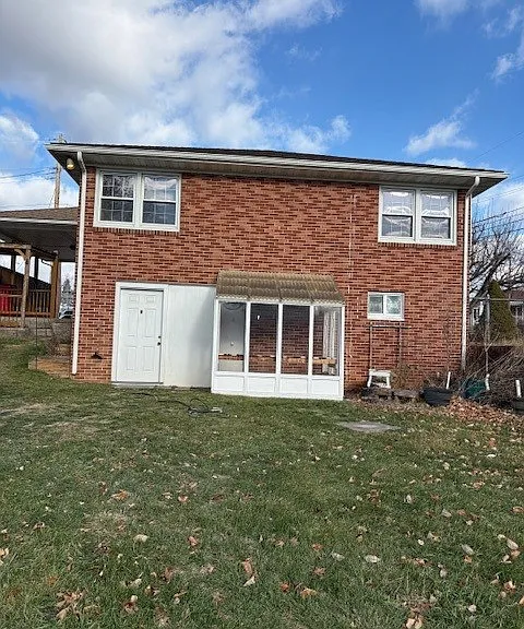 Back Side of the house and small green house