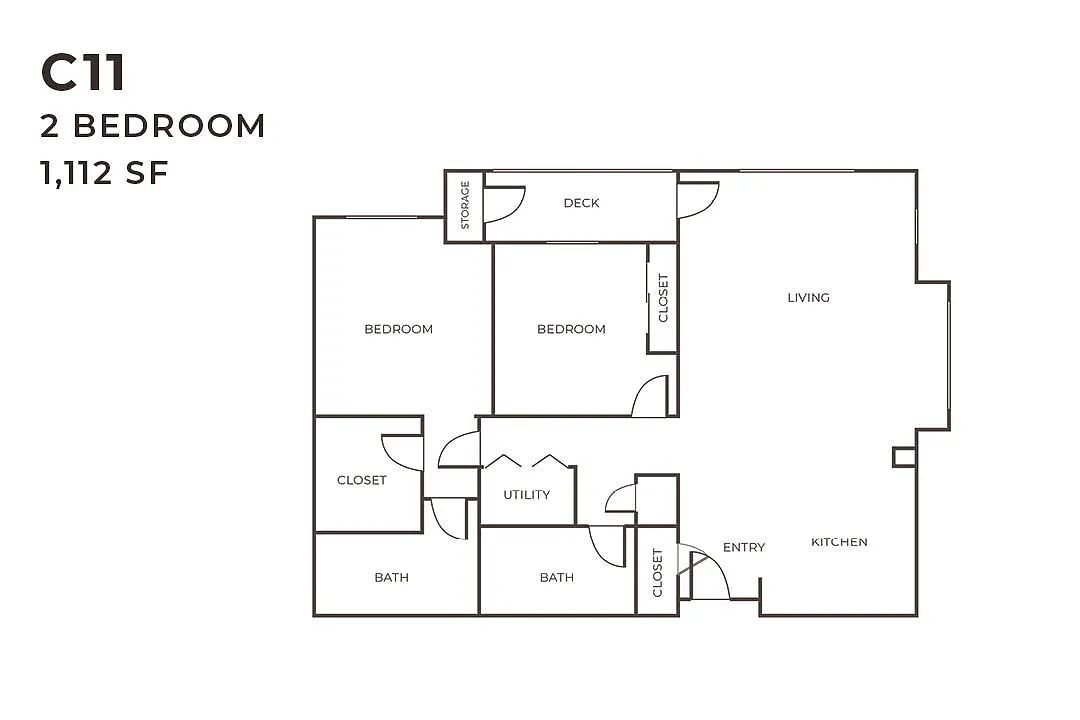 Floor plan 2X2 C11