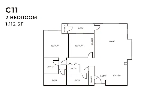 Floor plan 2X2 C11