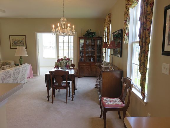 Dining Room Leads to Sunroom