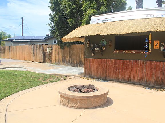 Storage and gas firepit