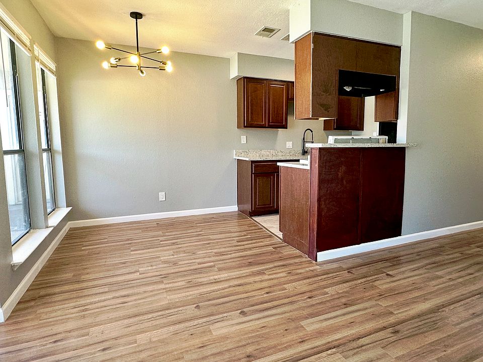 Modern dining area