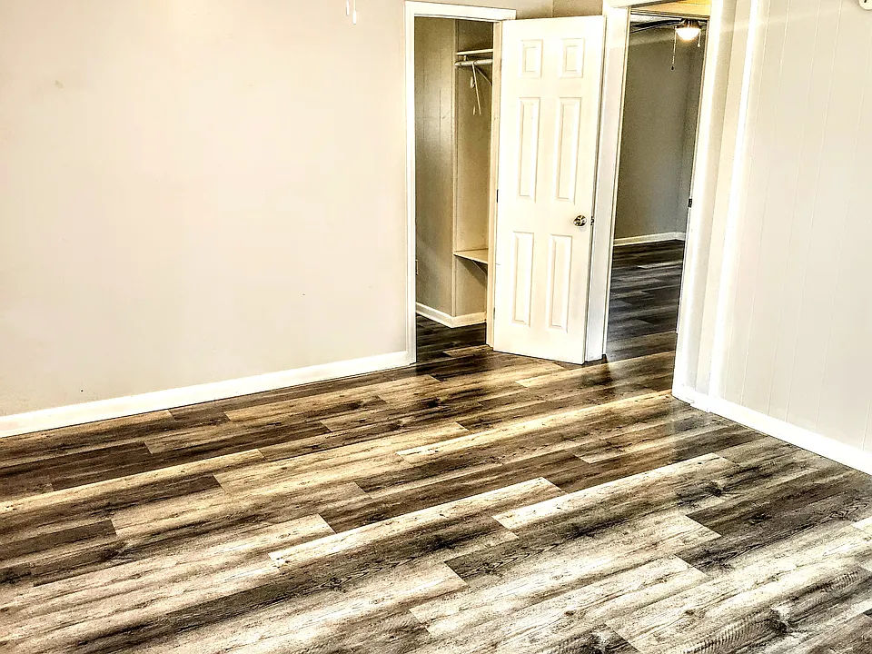 View of living room from front door