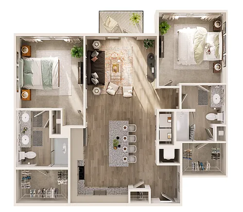 Floor plan B6