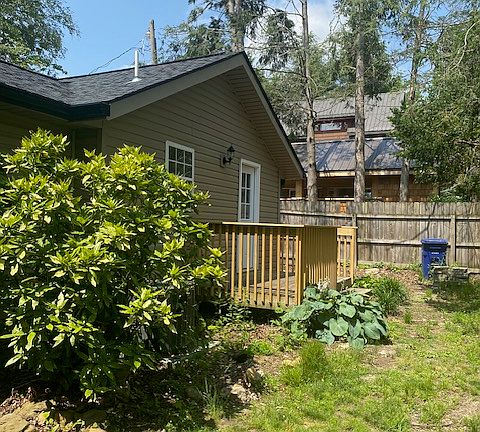 Back of cottage