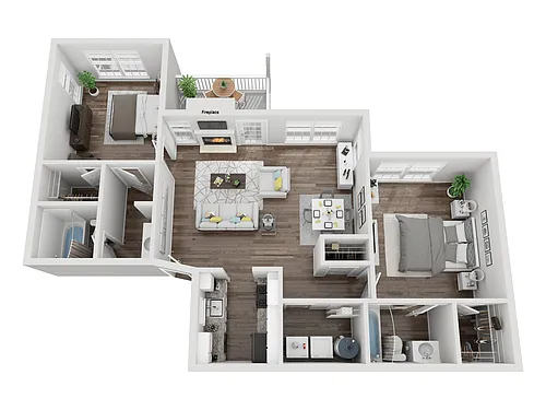 Floor plan B2