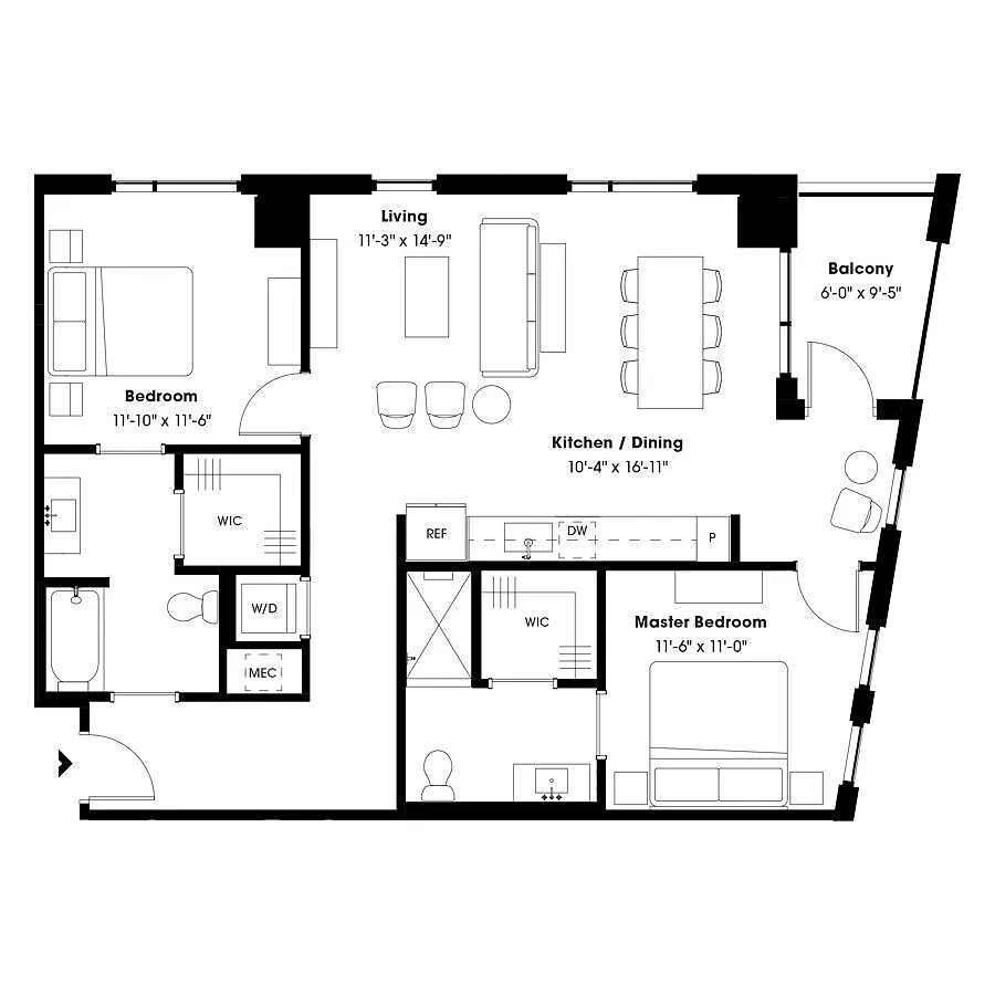 Floor plan B4
