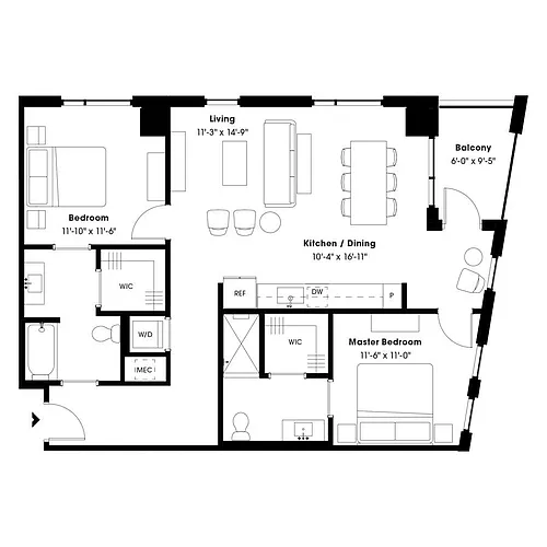 Floor plan B4