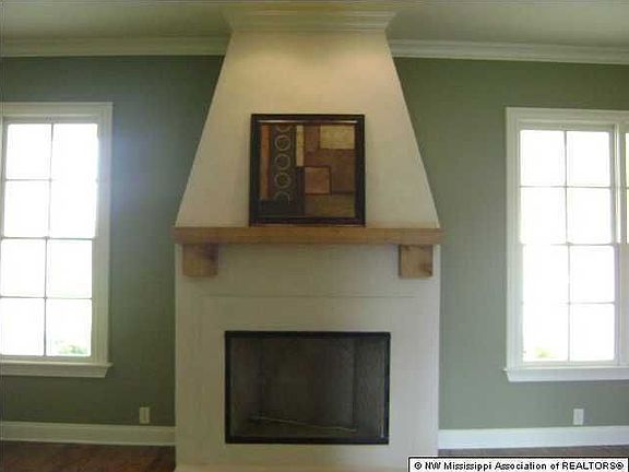 Beautiful fireplace in great room