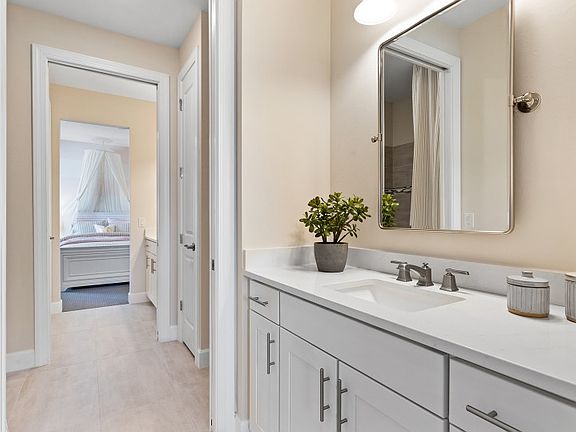 Jack-and-Jill style Secondary Bedroom