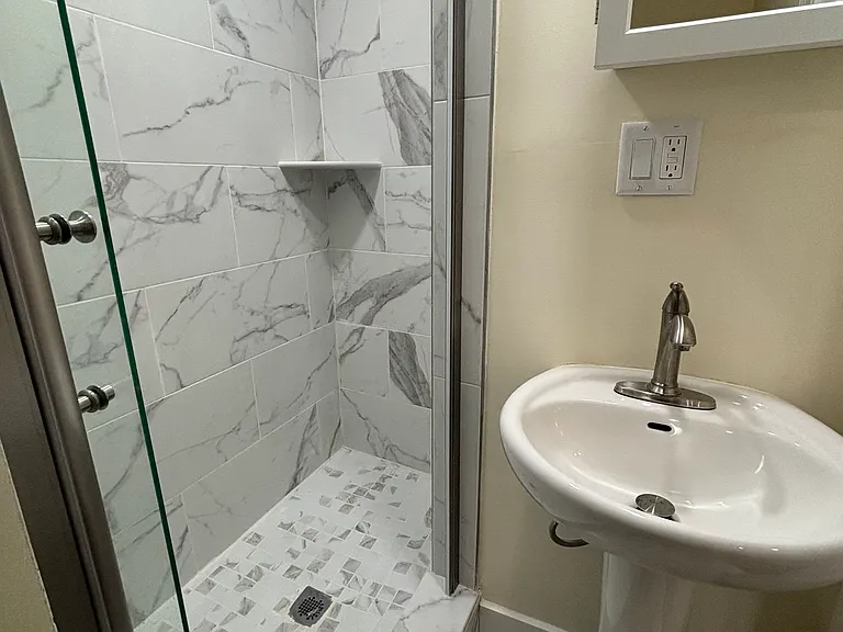 Studio #203 bathroom