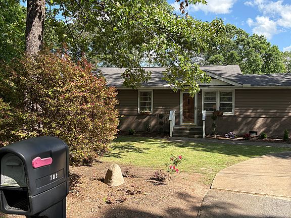 Landscaping provides privacy