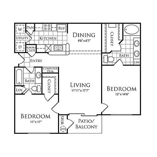 Floor plan E