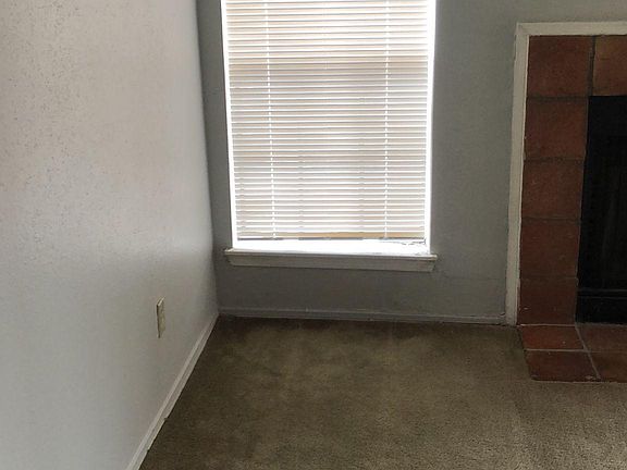 Freshly painted living room space