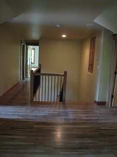upstairs hallway