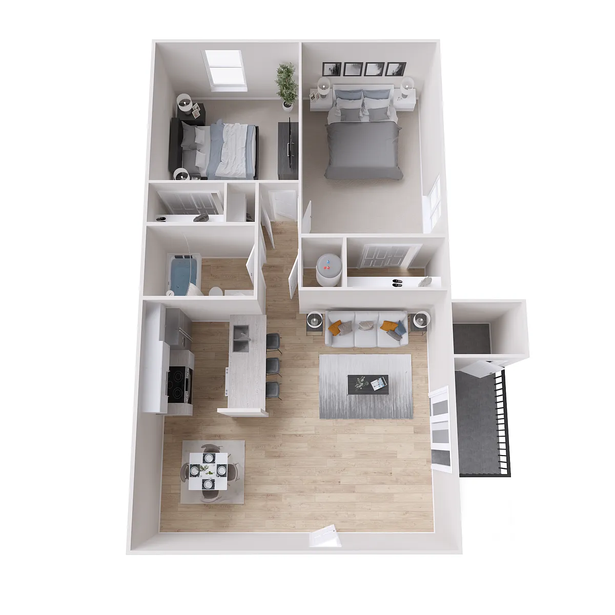 Floor plan B1