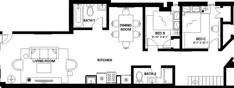 1226 Bedford Ave #E — Photo 21