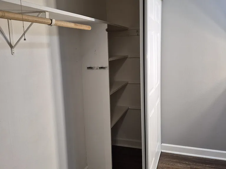 Closet in hallway