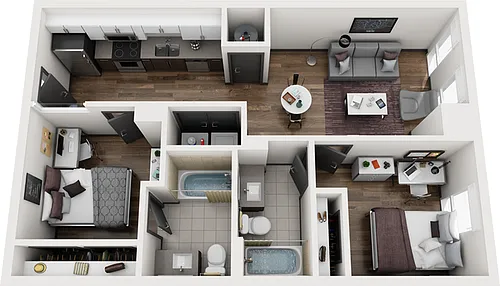 Floor plan Frisco C