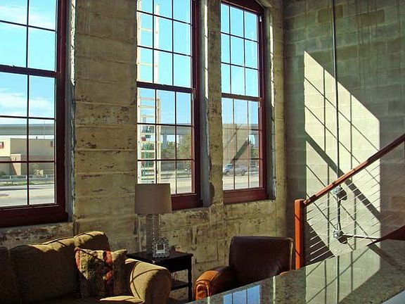 Beautiful Windows and Unique Stairs