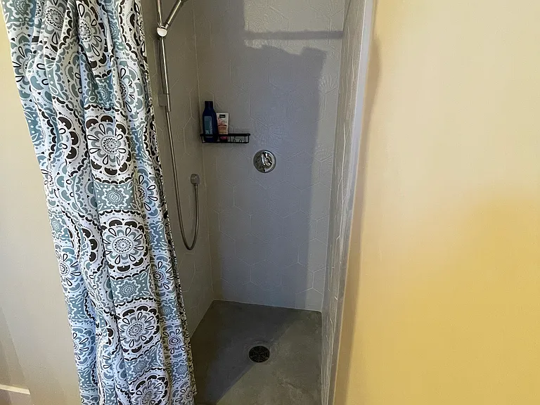 second bathroom shower