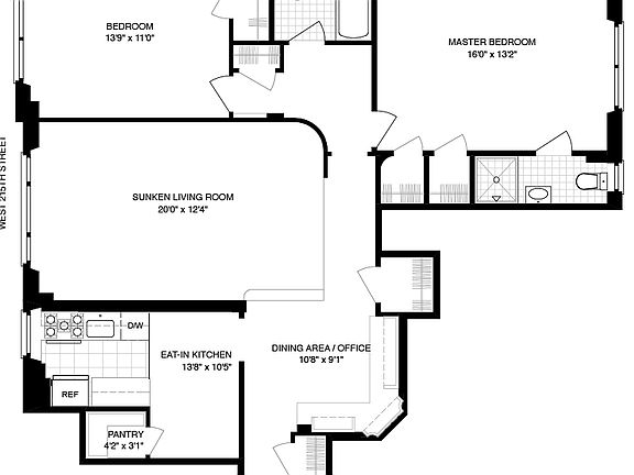 2nd image of 55 Park Ter E APT B74