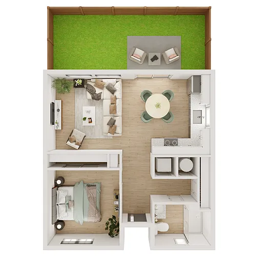 Floor plan A
