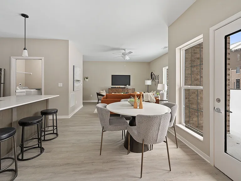 Dining Room to Living Room Layout at Vicinity