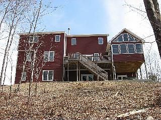 Rear of Home & 3 Season Porch