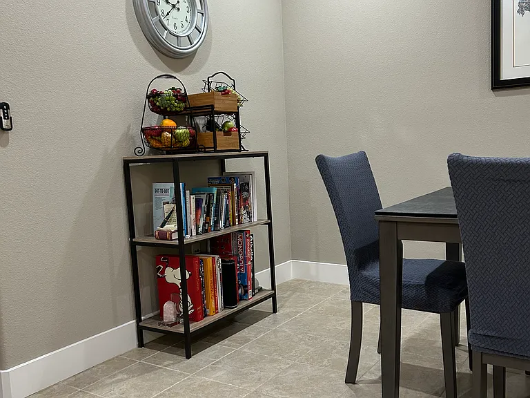 2nd level kitchen and dinning area